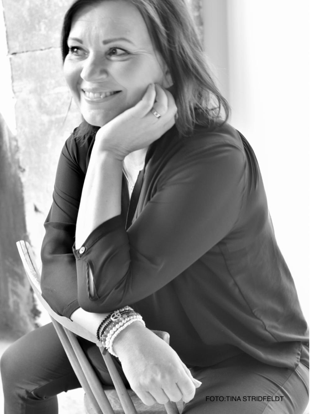 Bild på makeup artisten Tiina